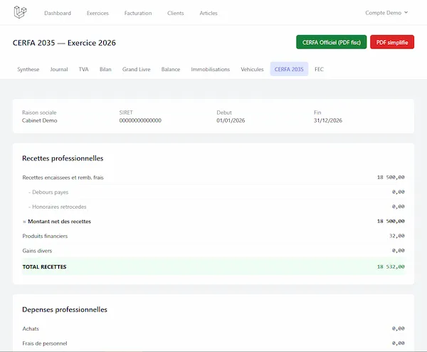 CERFA 2035 BNCenligne